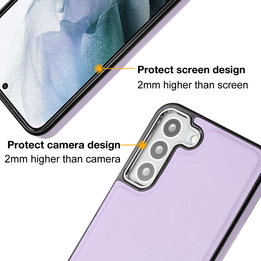 YB Leather Coating Series-6 For Samsung Galaxy S23 Cell Phone Case PU Leather TPU Anti-drop Cover YB Leather Coating Series-6 For Samsung Galaxy S23 Cell Phone Case PU Leather TPU Anti-drop Cover